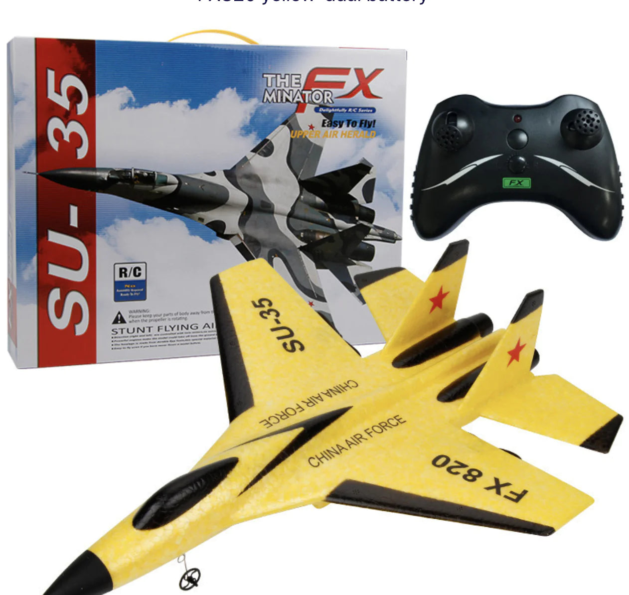 FX820 Electric Remote Control Mini Fighter Plane Model