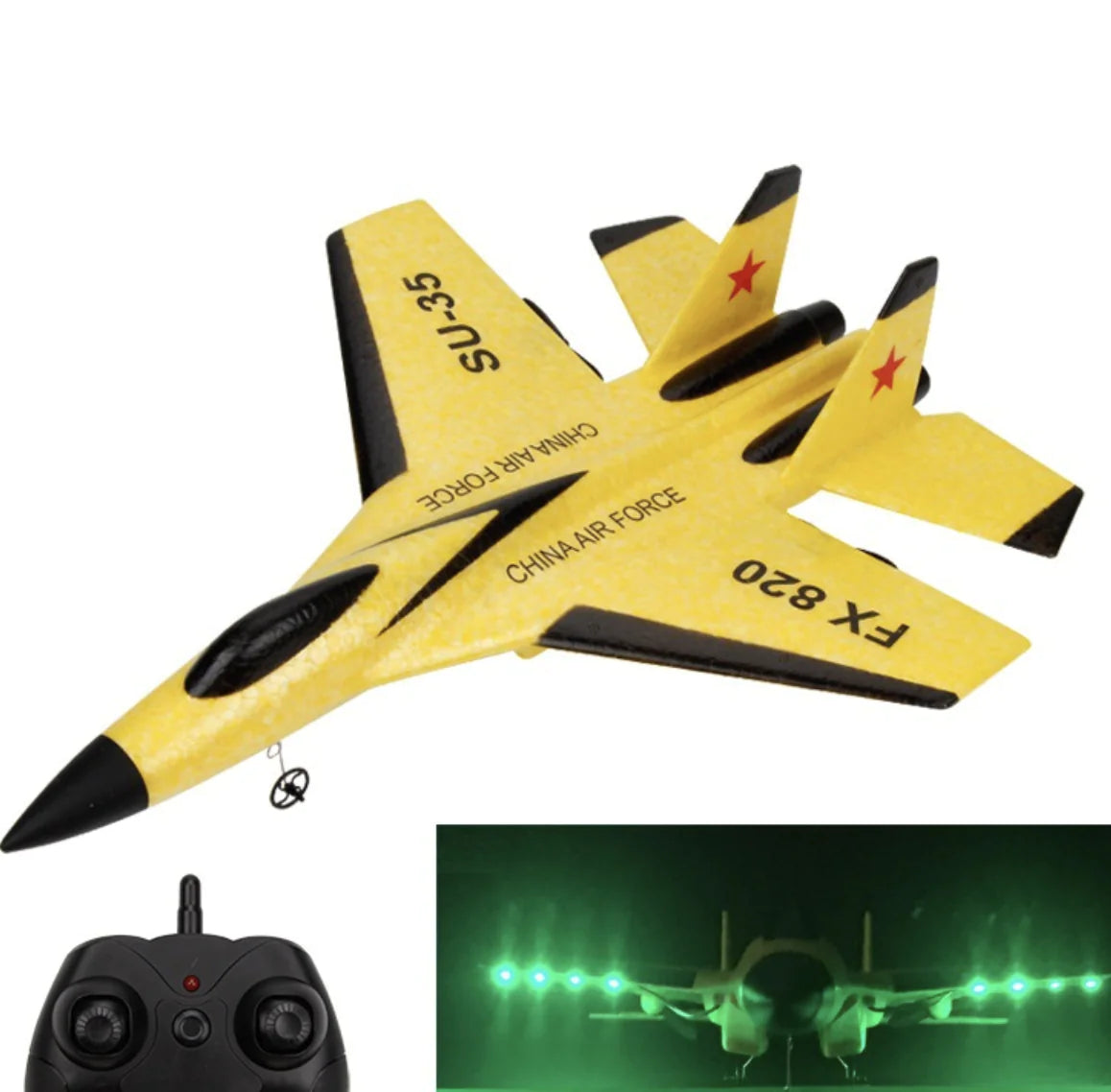 FX820 Electric Remote Control Mini Fighter Plane Model